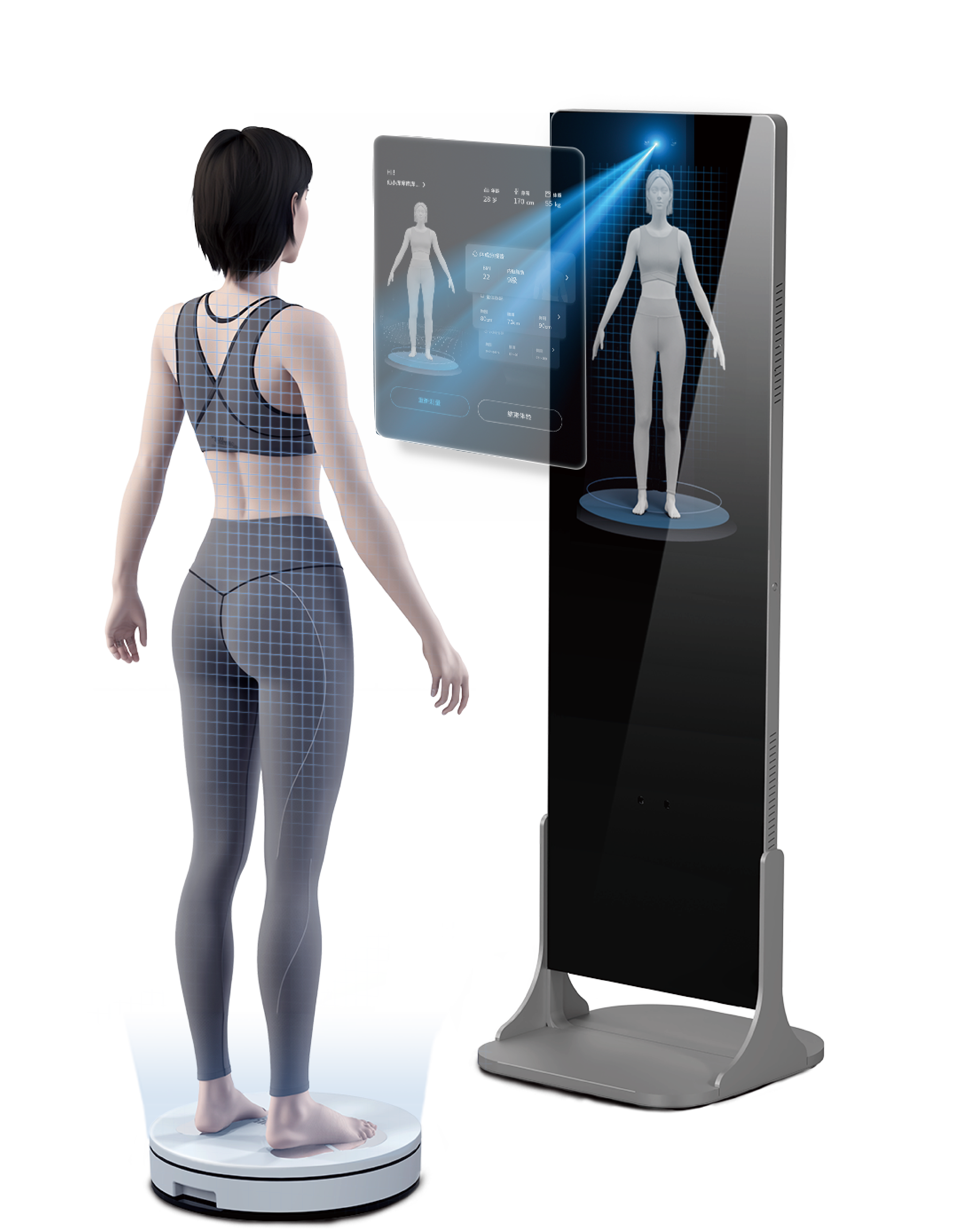 iFit Mirror 3D体测仪分析包括